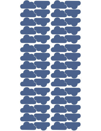 Stickers Muraux Nuages Bleus Pom le Bonhomme