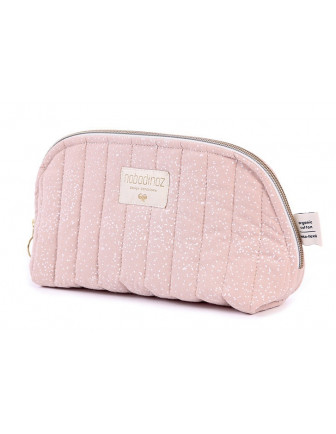 trousse-de-toilette-holiday-rose-pastel-pois-blancs-nobodinoz