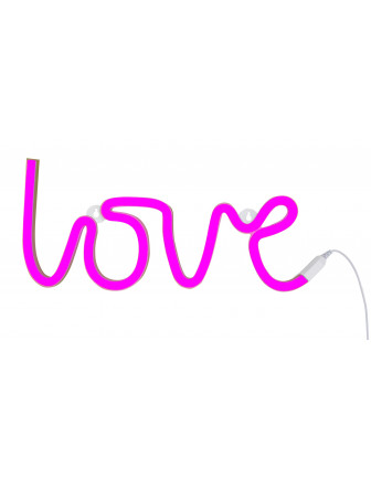 Lampe Neon LOVE Rose A Little Lovely Company