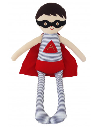 Grand Doudou Super Héros Alimrose 45 Cms