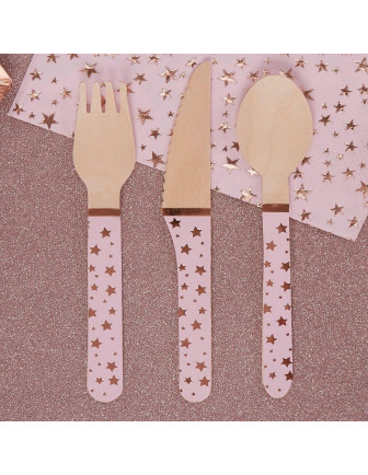 24-couverts-en-bois-etoiles-roses-gold-deco-baby-shower-bapteme-anniversaire-mariage-evjf