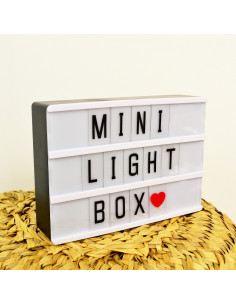 Mini Light Box Format A6 Magnétique Cadre Noir 2
