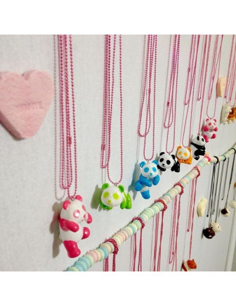 Collier Panda Coloré Pop Cutie