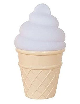 Veilleuse Cornet de Glace Blanc A Little Lovely Company