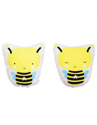 Coussin Abeille A Little Lovely Company