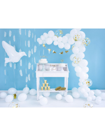 6 Grandes Assiettes Dorées Brillantes 23 Cms Déco Communion