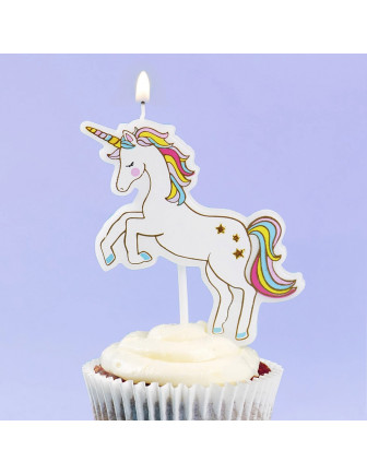 Bougie Anniversaire Licorne Arc en Ciel Bougie Anniversaire Licorne