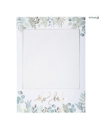 Cadre Photobooth Oh Baby Champêtre 80X58Cms
