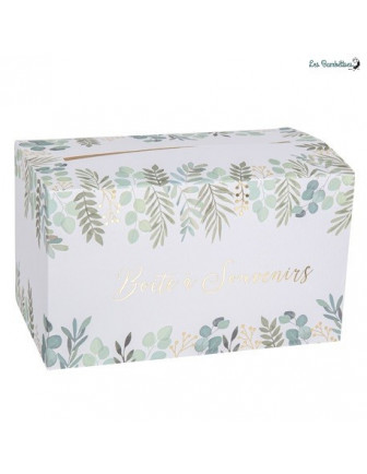 Boite à Souvenir Champêtre pour Baby Shower