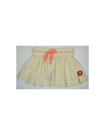 Jupe Ecrue avec Plumetis en Coton Bio Kik Kid