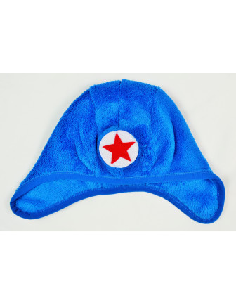 Bonnet Couvrant en Fourrure Bleu Kik Kid Accessoire Bébé