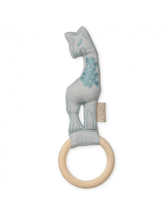 Hochet Girafe Gris Vert Cam Cam Copenhagen