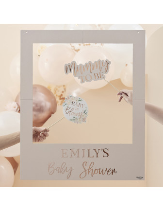 Cadre Photobooth Baby Shower à Personnaliser
