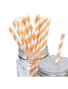 25-pailles-en-papier-rayures-peche-blanches-deco-baby-shower-bapteme-anniversaire-evjf