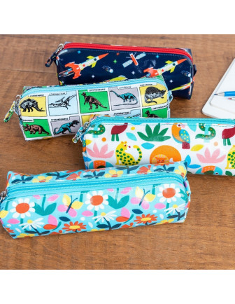 Trousse Scolaire Fleurs et Papillons Fourniture Scolaire Originale