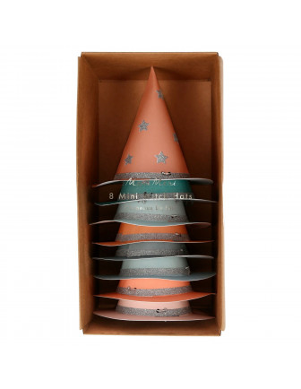 8 Mini Chapeaux De Sorcière Meri Meri
