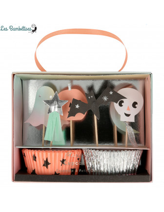 Kit Cupcake Halloween Pastel Meri Meri