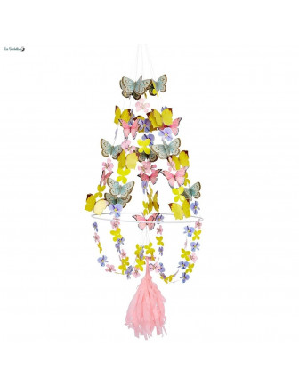 suspension-papillons-en-papier-theme-fee