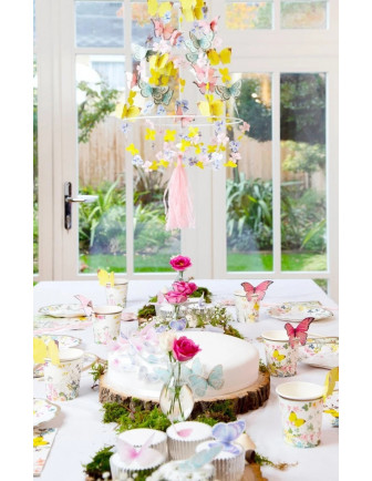suspension-papillons-en-papier-theme-fee-deco-fete-fille