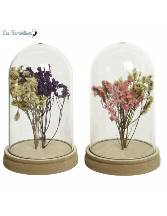 cloche-fleurs-sechees-deco-table-tendance