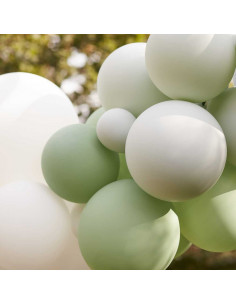 guirlande-de-ballons-vert-eucalyptus-nude-feuilles-de-palmier 2