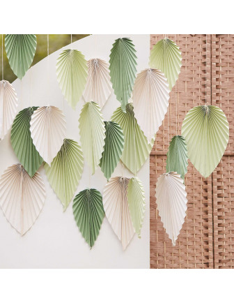 toile-de-fond-feuilles-de-palmier-vert-eucalyptus-nude-baptême-baby-shower-anniversaire-mariage-evjf