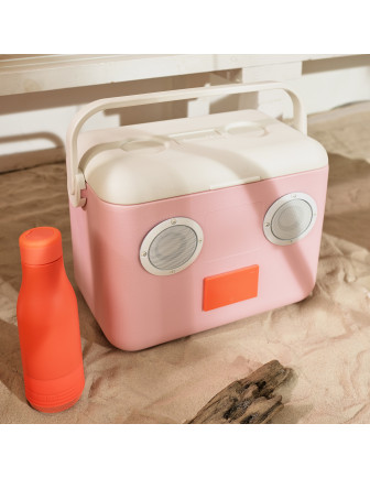 glaciere-enceinte-bluetooth-rose-sunnylife-accessoire-plage