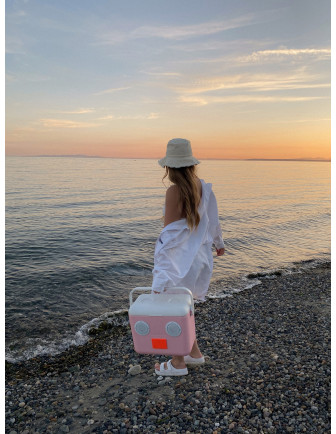 glaciere-enceinte-bluetooth-rose-sunnylife-cadeau-vacances