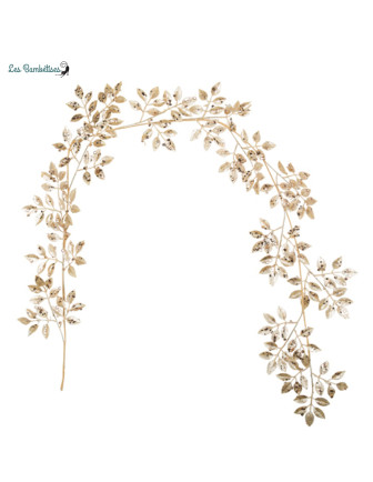 guirlande-feuillage-or-blanc-centre-de-table-doré-chic