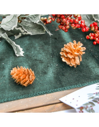 12-petites-pommes-de-pin-or-mat-decoration-table