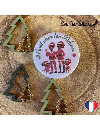 badge-personnalise-famille-cadeau-invite-noel