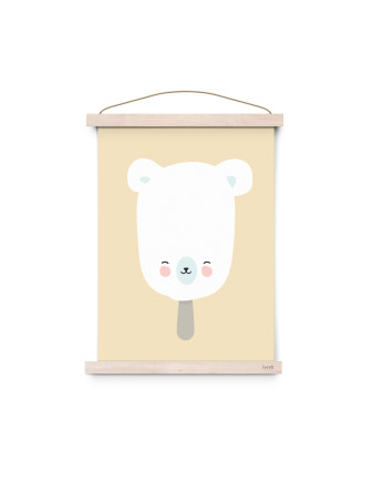 affiche-ours-eskimo-eef-lillemor
