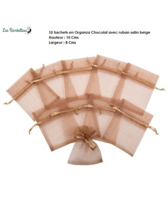 10-sachets-dragees-en-organza-chocolat-deco-bapteme