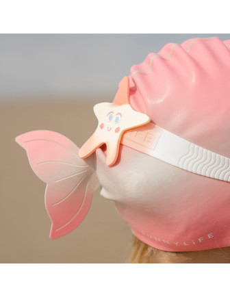 bonnet-de-bain-sirene-rose-ombre-sunnylife-bonnet-piscine-enfant