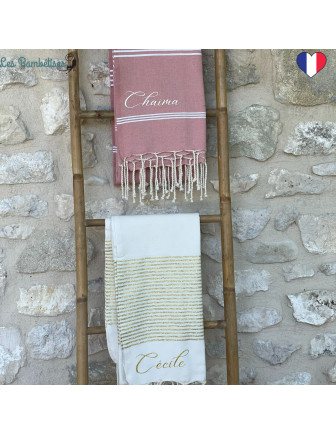 fouta-de-plage-personnalisee-vieux-rose-fouta-hotel