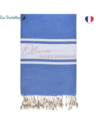 fouta-de-plage-personnalisee-bleu-cadeau-future-mariee-evjf