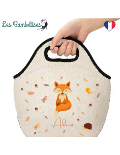 sac-isotherme-repas-personnalise-renard-sac-a-gouter-isotherme-enfant