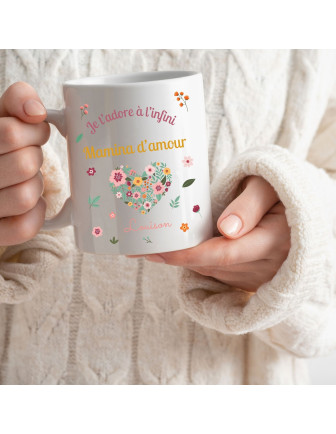 mug-personnalise-grand-mere-coeur-fleuri-cadeau-mamina