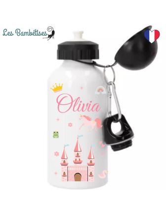 gourde-enfant-personnalisee-princesse-gourde-anti-fuite-enfant