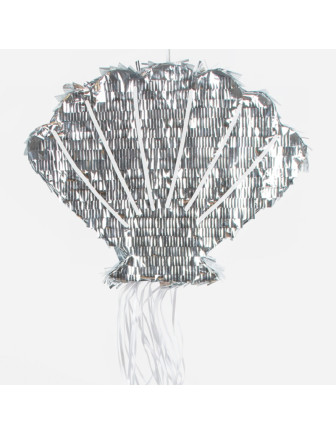 pinata-coquillage-argent-45x35x9-5cm