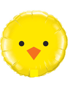 ballon-poussin-rond-46cm-en-alu