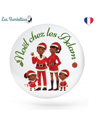 badge-personnalise-famille-cadeau-invite-noel-famille-noir