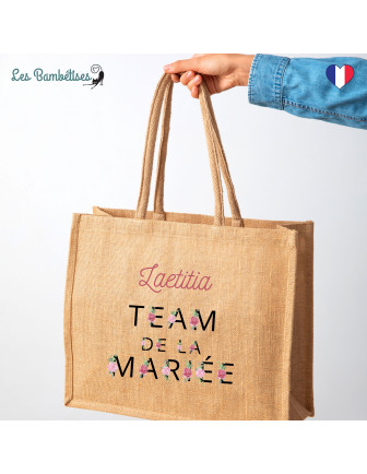 cabas-personnalise-evjf-lettres-fleuries-accessoire-team-de-la-mariee-evjf