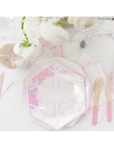 8-petites-assiettes-irisees-flocons-de-neige-deco-reine-des-neiges