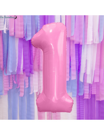 ballon-chiffre-1-geant-rose-pastel-86cm-deco-anniversaire-fille