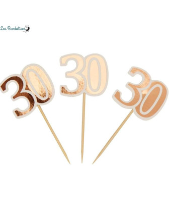10-pics-chiffre-30-rose-gold
