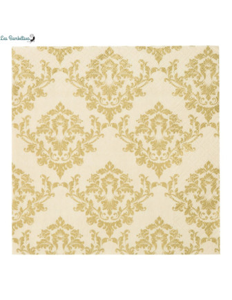 20-serviettes-imprime-baroque-beige-33-x-33cm