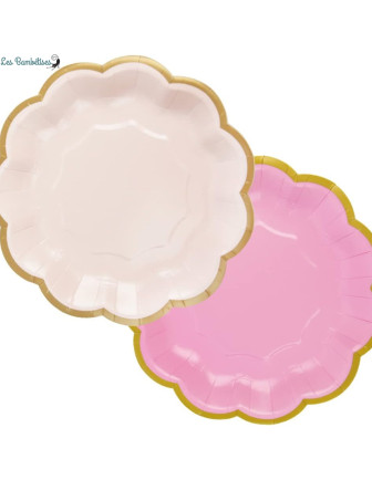 12-petites-assiettes-roses-assorties-17cm