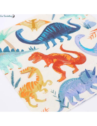 16 Grandes Serviettes Dinosaures Meri Meri-deco-table-anniversaire