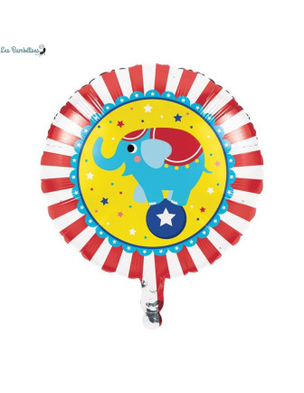 ballon-elephant-theme-cirque-en-alu-45-cm